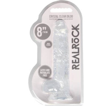 RealRock - Realistyczne dildo z jądrami 21 cm